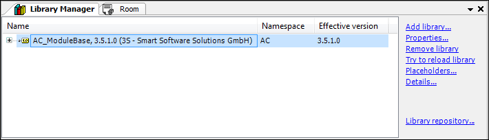 Add library "AC_ModulBase"