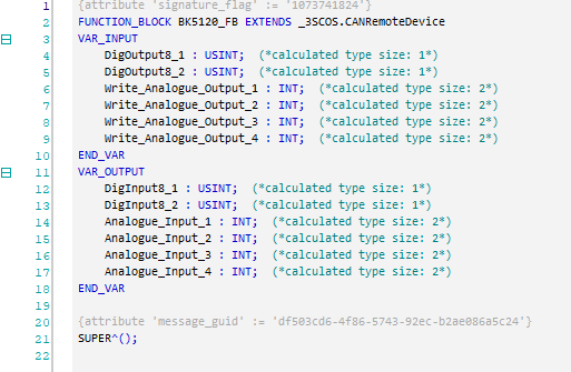 module de fonction BK5120_FB