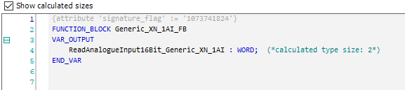 Nouveau module de fonction Generic_XN_1AI_F