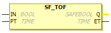 Bloc fonctionnel : SF_TOF