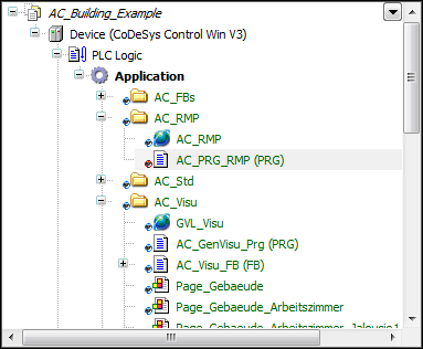 Blocchi funzione generati